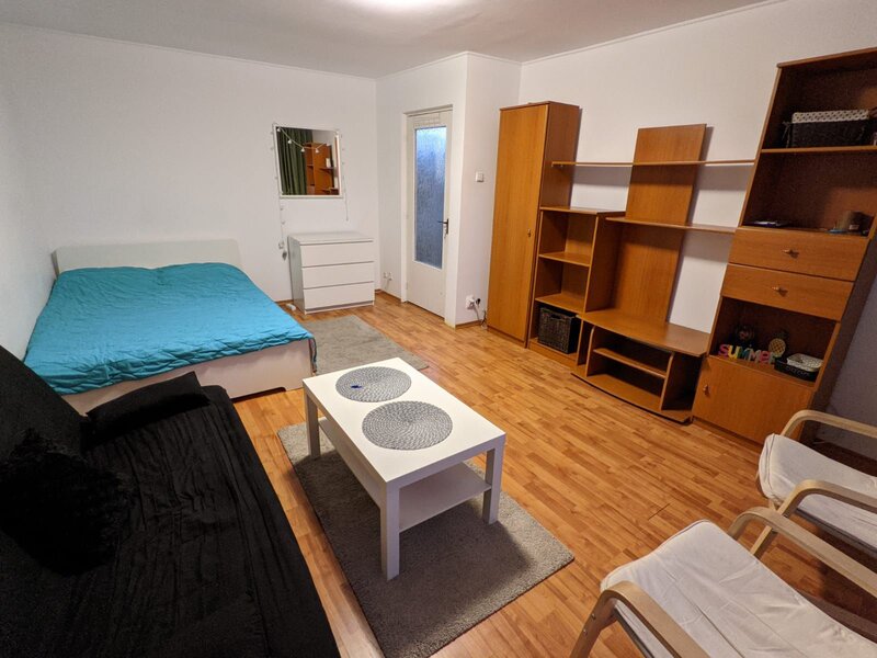 Virtutii, garsoniera decomandata 40 mp, cf. 1, mobiliata, utilata.